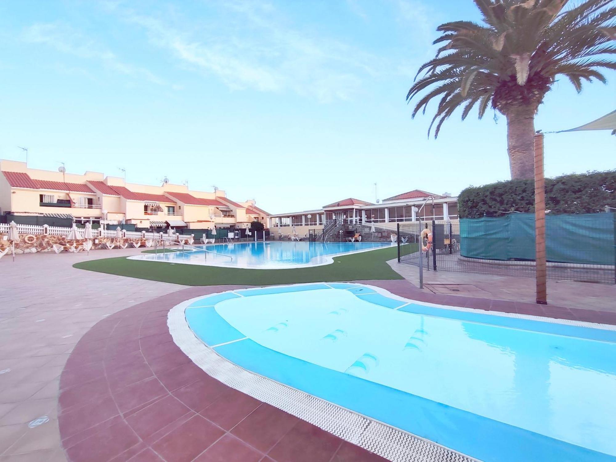Pool Apartment Maspalomas By Wave Properties San Bartolomé Extérieur photo
